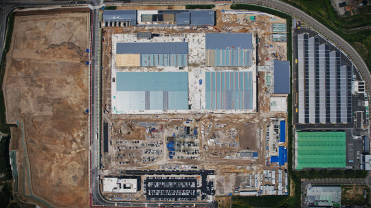 금양 기장공장 건설 현장. 금양 제공.